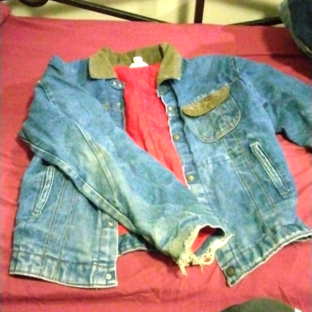 Lightly insulated denim Jacket (vintage style)